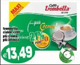Il Castoro Supermercati Caffè trombetta offerta