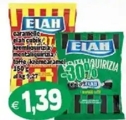 Il Castoro Supermercati Elah caramelle cubik offerta