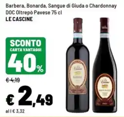 Iper La Grande Barbera, Bonarda, Sangue di Giuda o Chardonnay offerta