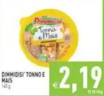 Pim Supermercati Dimmidisi tonno e mais offerta