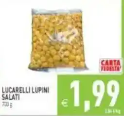 Pim Supermercati Lucarelli lupini salati offerta