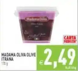 Pim Supermercati Madama Oliva olive Itrana offerta