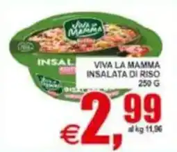 Pewex Viva la mamma insalata di riso offerta