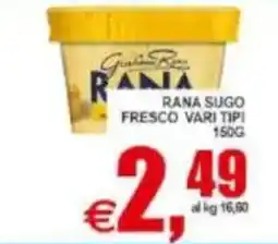 Pewex Rana sugo fresco vari tipi offerta