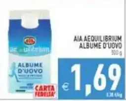 Pim Supermercati Aia Aequilibrium albume d'uovo offerta
