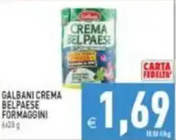 Pim Supermercati Galbani Crema Bel Paese Formaggini offerta