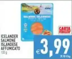 Pim Supermercati Icelander salmone islandese affumicato offerta