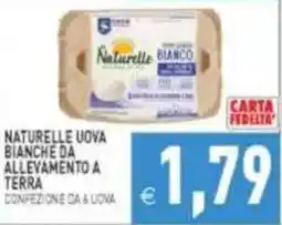 Pim Supermercati Naturelle uova bianche da allevamento a terra offerta