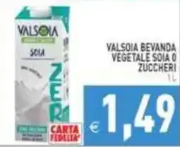 Pim Supermercati Valsoria bevanda vegetale soia offerta