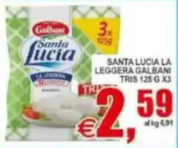 Pewex Santa Lucia la leggera Galbani offerta