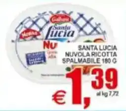 Pewex Santa lucia nuvola ricotta offerta