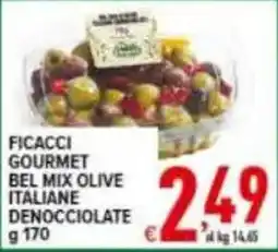 Iper Triscount Ficacci gourmet bel mix olive italiane denocciolate offerta