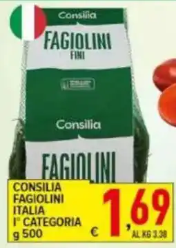 Iper Triscount Consilia fagiolini offerta