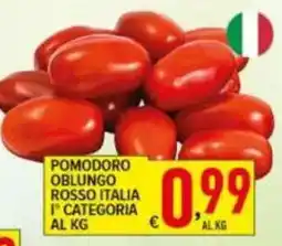 Iper Triscount Pomodoro oblungo rosso Italia offerta