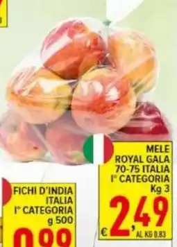 Iper Triscount Mele Royal Gala offerta