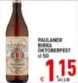 Iper Triscount Paulaner birra Oktoberfest offerta
