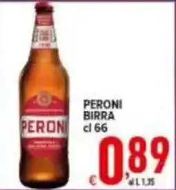 Iper Triscount Peroni birra offerta
