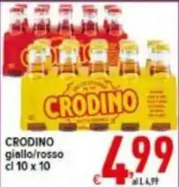 Iper Triscount Crodino giallo/rosso offerta