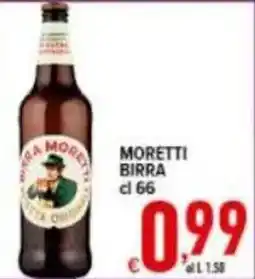 Iper Triscount Moretti birra offerta