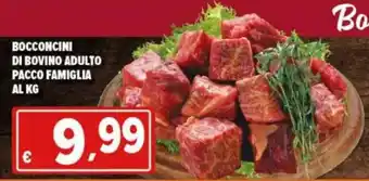 Iper Triscount Bocconcini di bovino adulto offerta