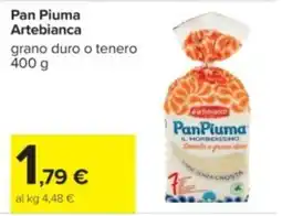 Carrefour Pan Piuma Artebianca offerta