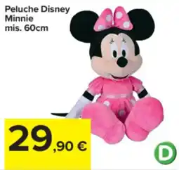 Carrefour Peluche Disney Minnie offerta