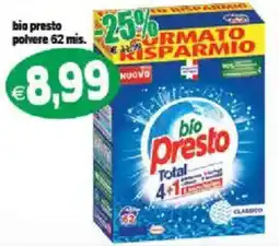 Il Castoro Supermercati bio presto polvere offerta