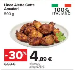Carrefour Linea Alette Cotte Amadori offerta