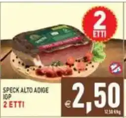 Pim Supermercati Speck Alto Adige IGP offerta