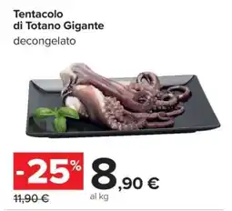 Carrefour Tentacolo di Totano Gigante offerta