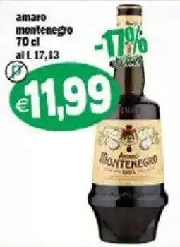Il Castoro Supermercati Amaro Montenegro offerta