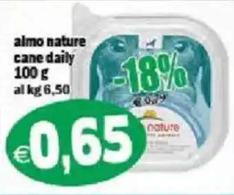 Il Castoro Supermercati almo nature cane daily offerta