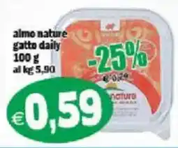 Il Castoro Supermercati almo nature gatto daily offerta