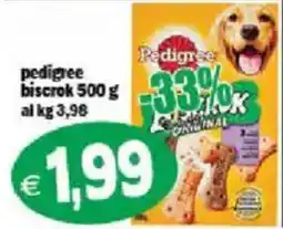 Il Castoro Supermercati Pedigree biscrok offerta