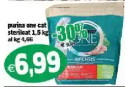 Il Castoro Supermercati purina one cat sterilcat offerta