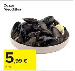 Carrefour Cozze Nieddittas offerta