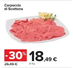 Carrefour Carpaccio di Scottona offerta