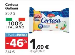Carrefour CERTOSA GALBANI offerta