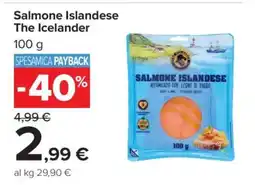 Carrefour SALMONE ISLANDESE THE ICELANDER offerta
