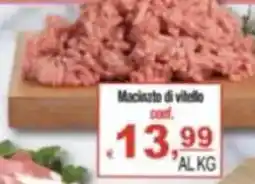 CTS Supermercati Macinato di vitello offerta