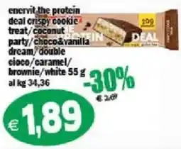 Il Castoro Supermercati enervit the protein deal crispy cookie offerta