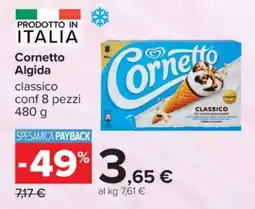 Carrefour Cornetto Algida offerta
