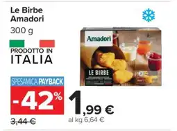 Carrefour LE BIRBE AMADORI offerta