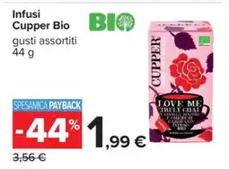 Carrefour Infusi Cupper Bio offerta