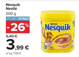 Carrefour NESQUIK NESTLÉ offerta