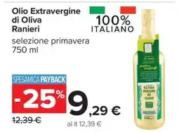 Carrefour Olio Extravergine di Oliva Ranieri offerta