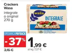 Carrefour Crackers Wasa offerta