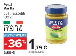 Carrefour Pesti Barilla offerta