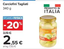 Carrefour CARCIOFINI TAGLIATI offerta