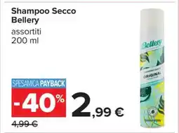 Carrefour SHAMPOO SECCO BELLERY offerta